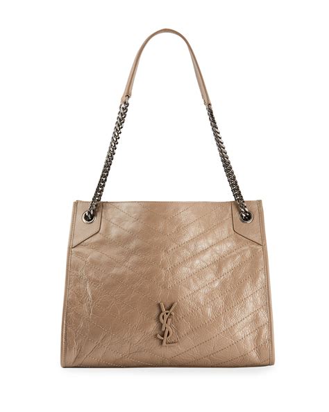 saint laurent niki bag leather|saint laurent niki tote.